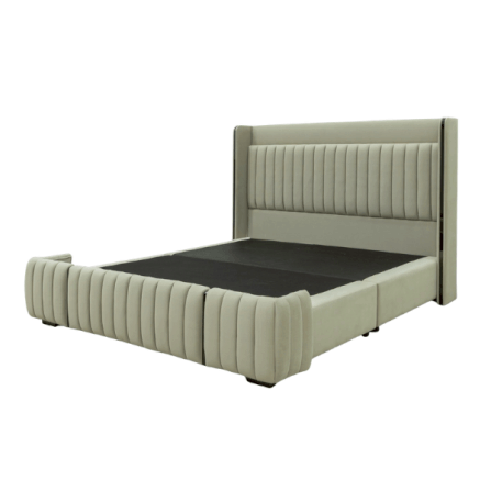 ฐานรองหัวเตียง 6 ฟุต WISDOM DESIGN FURNITURE รุ่น PETER สีครีมขาว_1